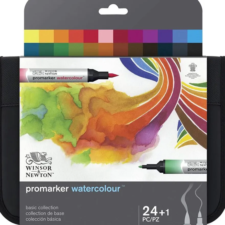 ProMarker - Pack de 24 marqueurs double pointe - assortiment