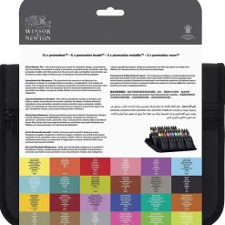 ProMarker - Pack de 25 marqueurs - mix brush metallic neon