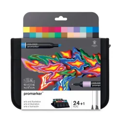 ProMarker - Pack de 24 marqueurs double pointe - arts et illustrations