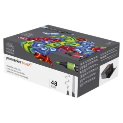 ProMarker brush - coffret 48 marqueurs double pointe