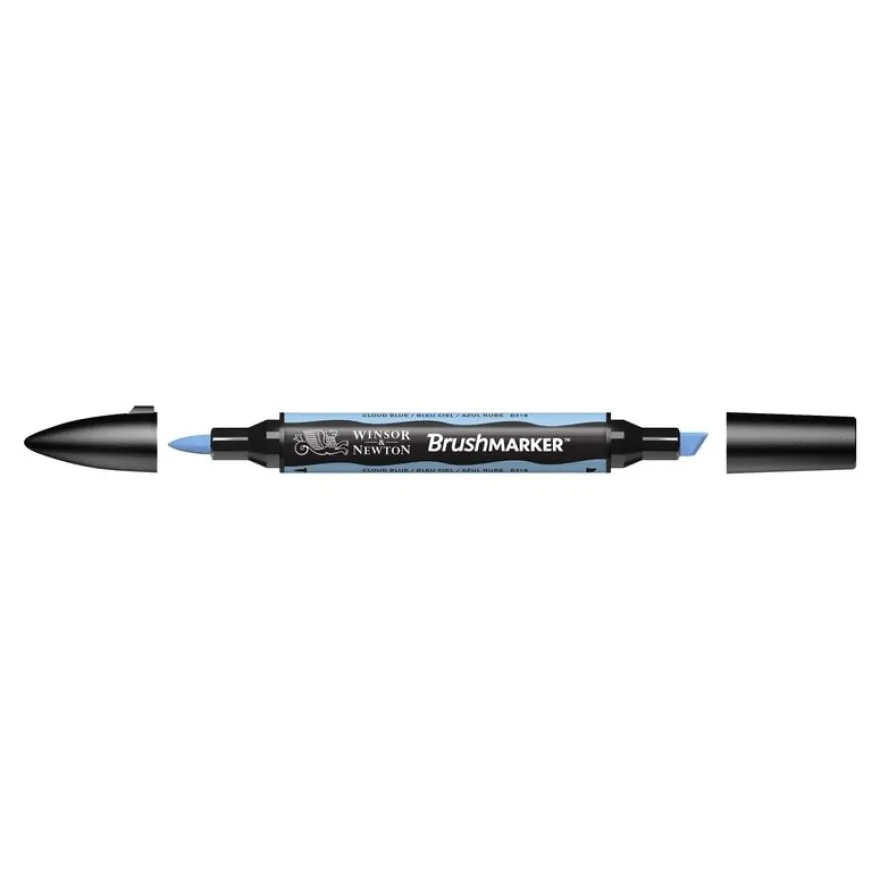Promarker Brush - Stylo pinceau et marqueur - bleu nuage
