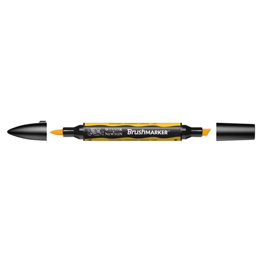 Promarker Brush - Stylo pinceau et marqueur - tournesol