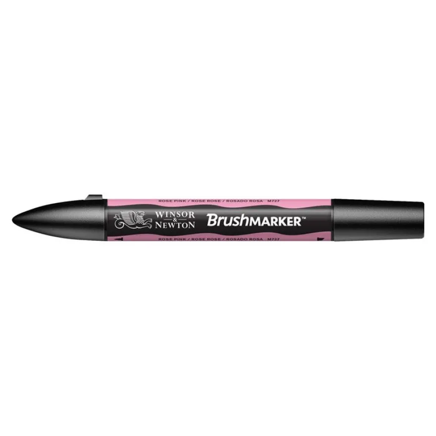 Promarker Brush - Stylo pinceau et marqueur - rose