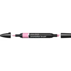 Promarker Brush - Stylo pinceau et marqueur - rose