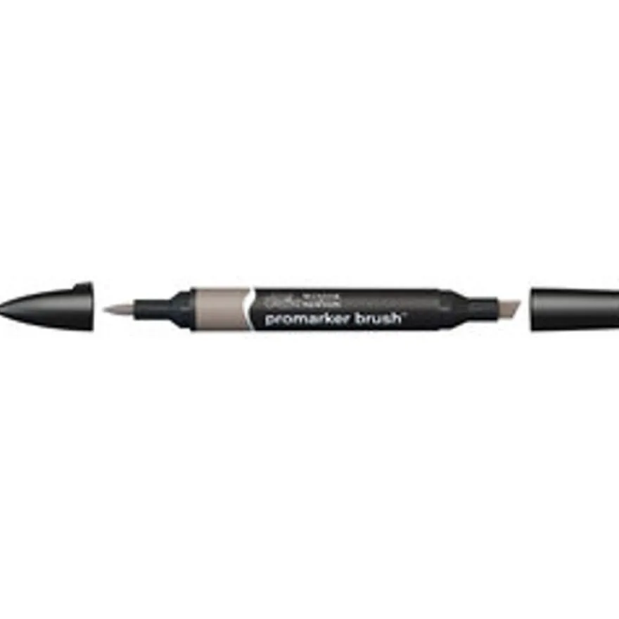 Promarker Brush - Stylo pinceau et marqueur - gris chaud 4