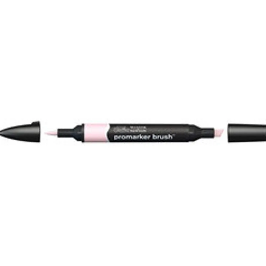 Promarker Brush - Stylo pinceau et marqueur - rose pâle