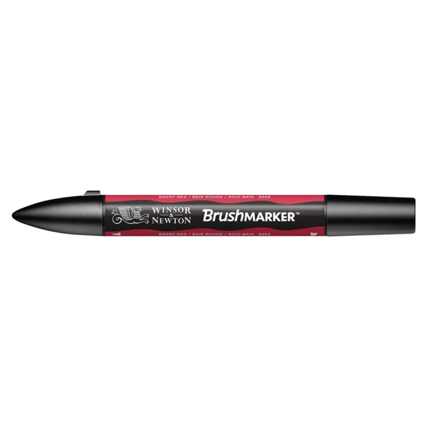 Promarker Brush - Stylo pinceau et marqueur - baie rouge