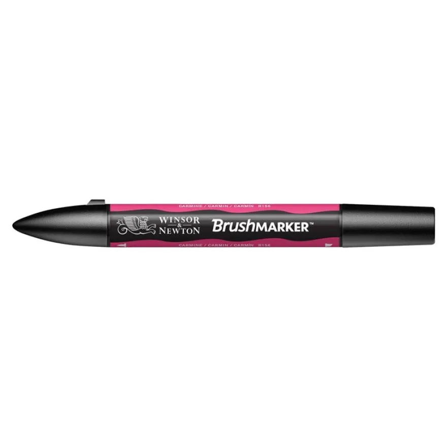 Promarker Brush - Stylo pinceau et marqueur - carmin