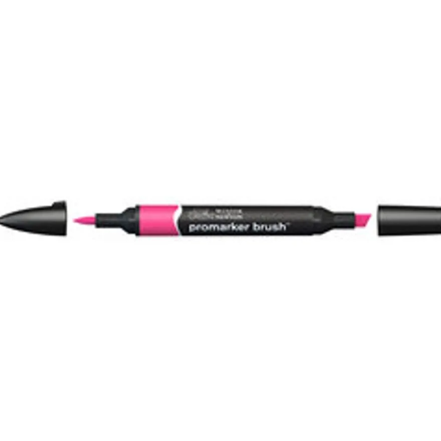 Promarker Brush - Stylo pinceau et marqueur - carmin