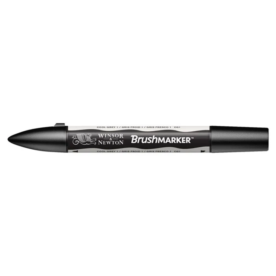 Promarker Brush - Stylo pinceau et marqueur - gris froid 1