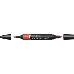 Promarker Brush - Stylo pinceau et marqueur - orange brûlée
