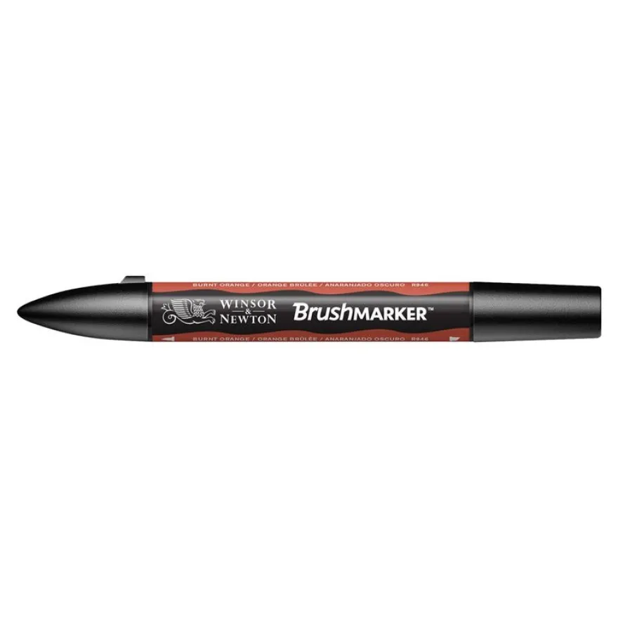 Promarker Brush - Stylo pinceau et marqueur - orange brûlée
