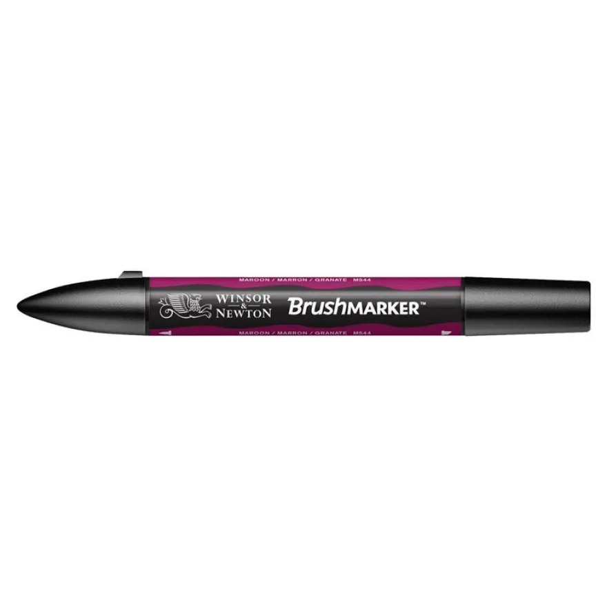 Promarker Brush - Stylo pinceau et marqueur - bordeaux