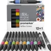 ProMarker Manga Tatouage - 12 Marqueurs double pointe