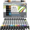 ProMarker Watercolour - 12 Marqueurs double pointe - tons paysage