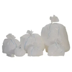 Promosac Médiprotec - 50 Sacs poubelle blanc 10L