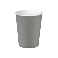 Pronappe - 15 Gobelets en carton - 20 cl - jetable - gris