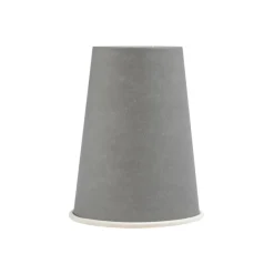Pronappe - 15 Gobelets en carton - 20 cl - jetable - gris