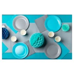 Pronappe - 40 Serviettes - Taille 38 x 38 cm - jetable - gris