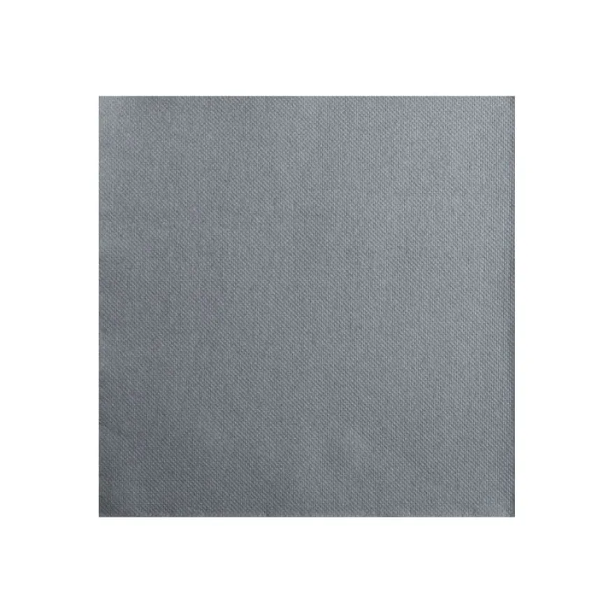 Pronappe - 40 Serviettes - Taille 20 x 20 cm - jetable - gris