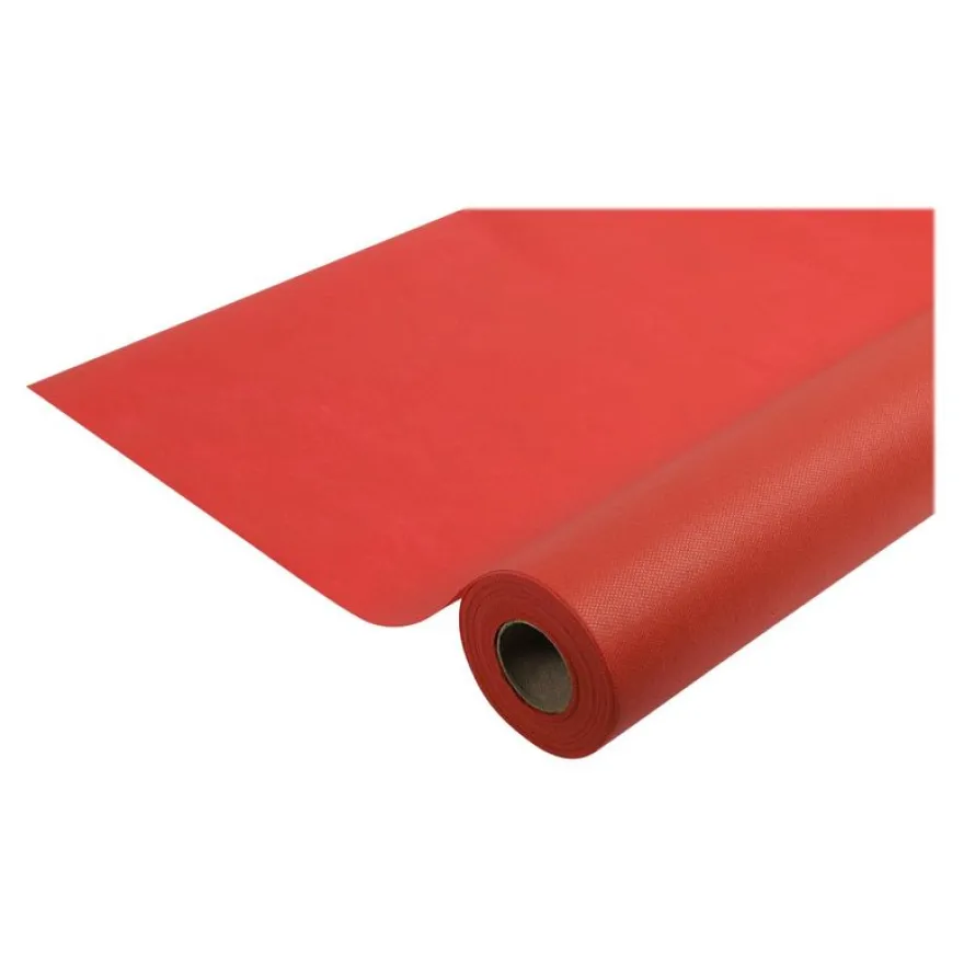 Pronappe - Nappe - Taille 6 x 1.2 m - jetable - rouge