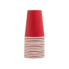 Pronappe - Tasse - Taille 7 cm diameter - 200 ml - jetable - rouge (pack de 15)