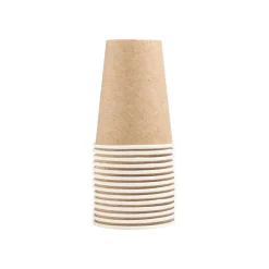 Pronappe - Tasse - Taille 7 cm diameter - 200 ml - jetable - kraft (pack de 15)