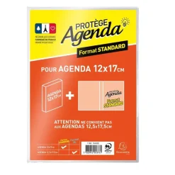 Protège-agenda standard pour agenda 12 x 17 cm - Exacompta