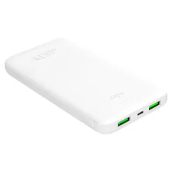 Puro - powerbank / batterie de secours rechargeable pour smartphone - 10000 mAh - 2 USB-A + 1USB-C