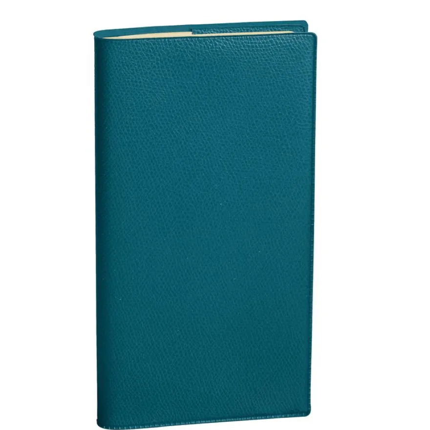 Quo Vadis - Agenda année scolaire - Spiralé - 2026-2027 - Italsept S Prestige - Semainier Horizontal - Français - Impala - Bleu - 13 mois de août à août - 8,8x17 cm