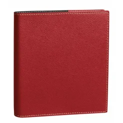Quo Vadis - Agenda année scolaire - Spiralé - 2026-2027 - Exécutif S Septembre - Semainier Planning - Français - Club - Rouge - 13 mois de août à août - 16x16 cm