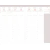 Quo Vadis - Agenda année scolaire - 2026-2027 - Universitaire Color - Semainier Planning - Multilingue - Céleste - Rose - 13 mois de août à août - 10x15 cm