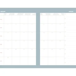Quo Vadis - Agenda année scolaire - 2026-2027 - Ministre Septembre Color - Semainier Planning - Multilingue - Andrea - Rouge - 13 mois de août à août - 16x24 cm