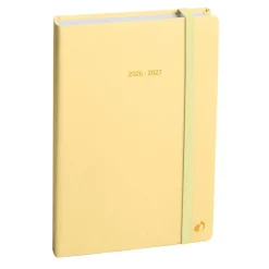Quo Vadis - Agenda année scolaire - 2026-2027 - Universitaire Color - Semainier Planning - Multilingue - Pastel - Beige - 13 mois de août à août - 10x15 cm