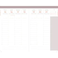 Quo Vadis - Agenda année scolaire - 2026-2027 - Ministre Septembre Color - Semainier Planning - Multilingue - Festy - Bleu - 13 mois de août à août - 16x24 cm