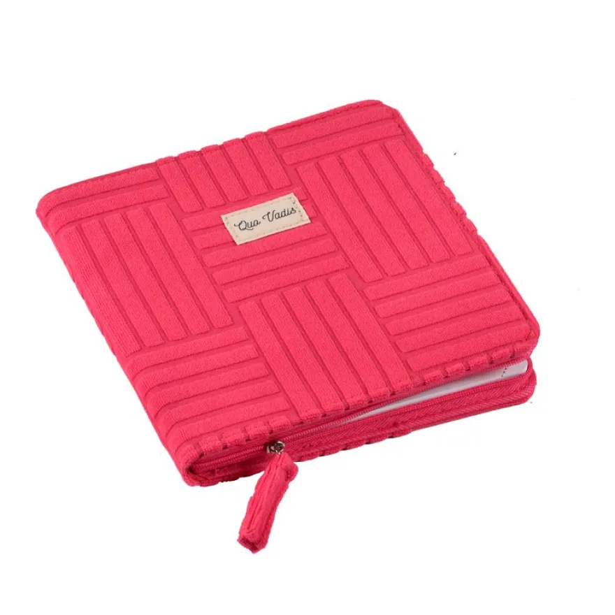 Quo Vadis - Agenda année scolaire - 2026-2027 - Exécutif Septembre Color - Semainier Planning - Multilingue - Théa - Rose - 13 mois de août à août - 16x16 cm - Papier Clairefontaine blanc