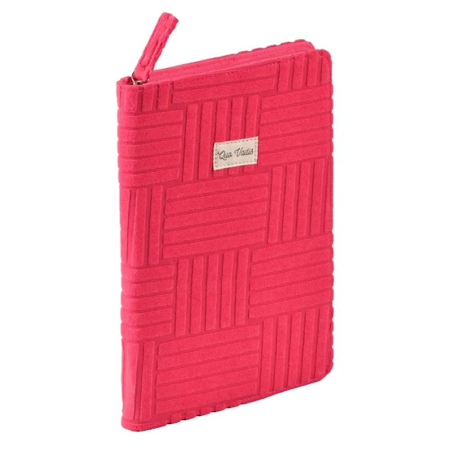 Quo Vadis - Agenda année scolaire - 2026-2027 - Ministre Septembre Color - Semainier Planning - Multilingue - Théa - Rose - 13 mois de août à août - 16x24 cm - Papier Clairefontaine blanc