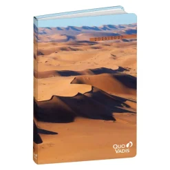 Quo Vadis - Agenda année scolaire - 2026-2027 - Eurotextagenda Recyclé - Journalier - Multilingue - Respire - 12 mois de août à juillet - 12x17 cm