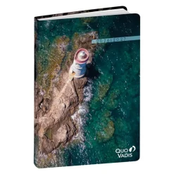 Quo Vadis - Agenda année scolaire - 2026-2027 - Eurotextagenda Recyclé - Journalier - Multilingue - Respire - 12 mois de août à juillet - 12x17 cm