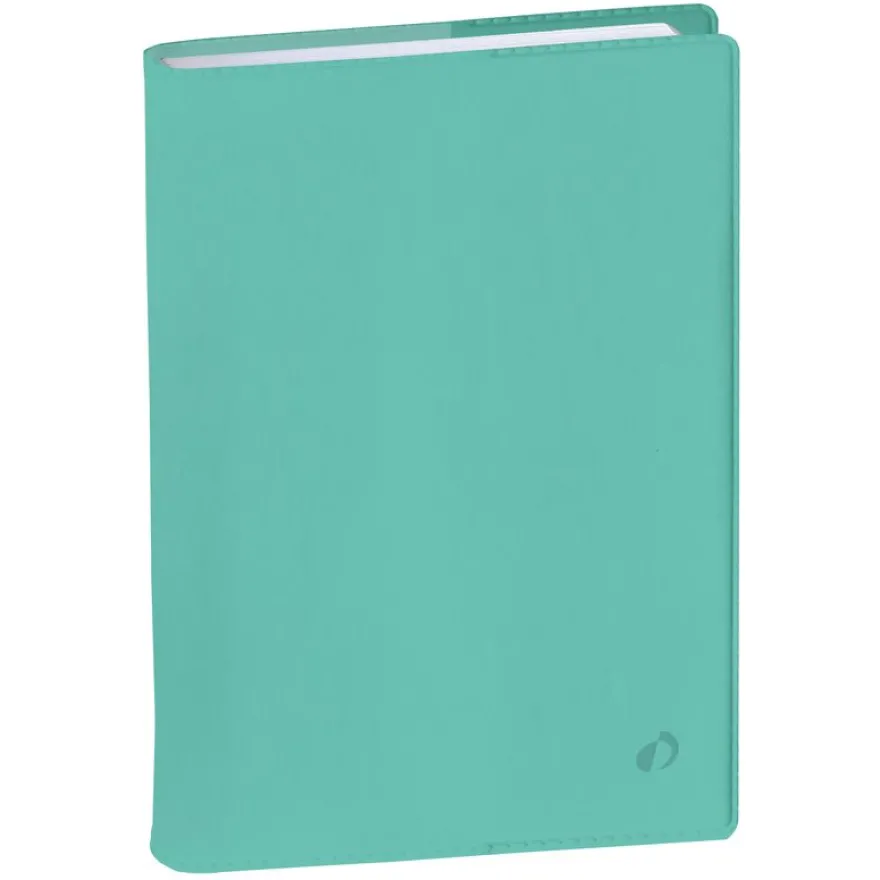 Quo Vadis - Agenda année scolaire - 2026-2027 - Eurotextagenda - Journalier - Multilingue - Porcellana - Vert - 12 mois de août à juillet - 12x17 cm