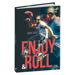Quo Vadis - Agenda année scolaire - 2026-2027 - Eurotextagenda - Journalier - Multilingue - One Way - Multicolore - 12 mois de août à juillet - 12x17 cm