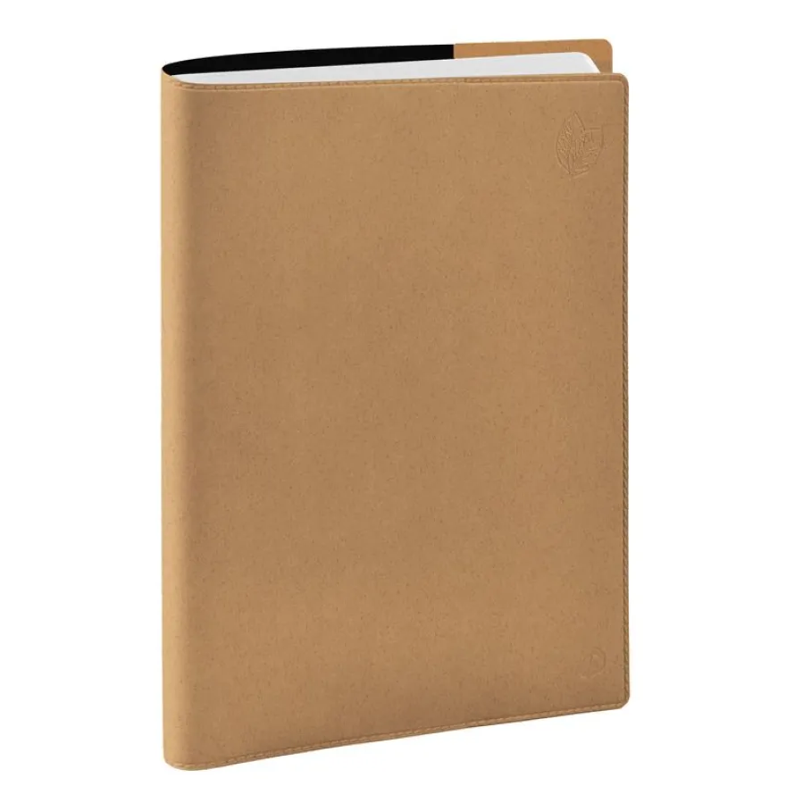 Quo Vadis - Agenda année scolaire - 2026-2027 - Eurotextagenda Recyclé - Journalier - Multilingue - Eunoia - Beige - 12 mois de août à juillet - 12x17 cm