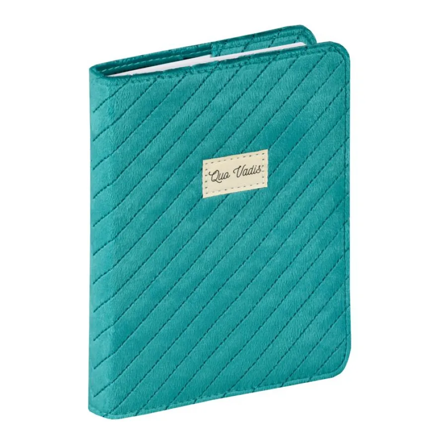 Quo Vadis - Agenda année scolaire - 2026-2027 - Eurotextagenda - Journalier - Multilingue - Colette - Vert - 12 mois de août à juillet - 12x17 cm - Papier Clairefontaine blanc