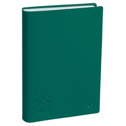 Quo Vadis - Agenda année scolaire - 2026-2027 - Eurotextagenda - Journalier - Multilingue - Touch - 12 mois de août à juillet - 12x17 cm - Papier Clairefontaine blanc - Fabrication française