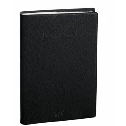 Quo Vadis - Agenda enseignant - 2026-2027 - Le Professeur - Semainier Horizontal - Français - Impala - Noir - 12 mois de mi-juillet à mi-juillet - 21x27 cm