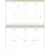Quo Vadis - Agenda perpétuel - Spiralé - Semainier Horizontal - Français - Eterny - Multicolore - Perpétuel - 12x17 cm - Papier Clairefontaine blanc - Fabrication française