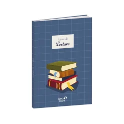 Quo Vadis - Carnet de lecture - Français - Carnets thématiques - Multicolore - 15x21 cm - Papier Clairefontaine blanc - Fabrication française