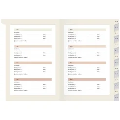 Quo Vadis - Carnet de mots de passe - Français - Carnets thématiques - Blanc - 15x21 cm - Papier Clairefontaine blanc - Fabrication française