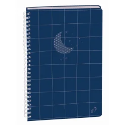 Quo Vadis - Carnet de notes - Spiralé - Authentik - Multicolore - Pages Points (dots) et lignées - 15x21 cm - Papier Clairefontaine blanc - Fabrication française