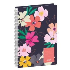Quo Vadis - Carnet de notes - Spiralé - Daisy - Multicolore - Pages Points (dots) et lignées - 15x21 cm - Papier Clairefontaine blanc - Fabrication française